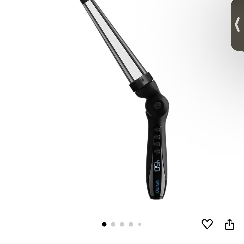 Black Neuro Curling Wand